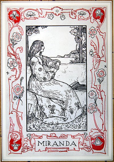 Miranda, des héroïnes de Shakespeare par Anna Murphy Jameson - Robert Anning Bell