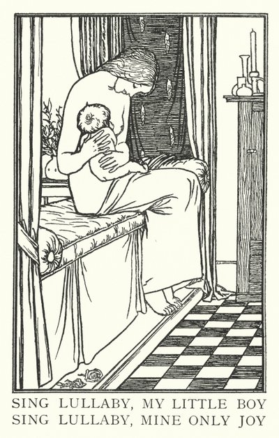 Chante berceuse, mon petit garçon, chante berceuse, ma seule joie - Robert Anning Bell