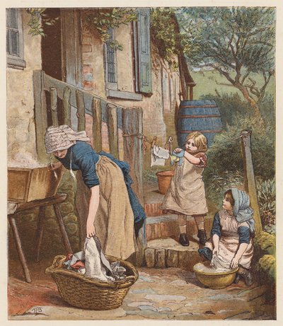 Faire la lessive - Robert Barnes