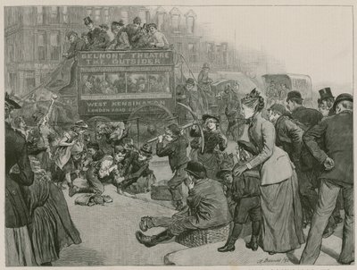Ramassage de bois de chauffage à Londres, Quand le chat n