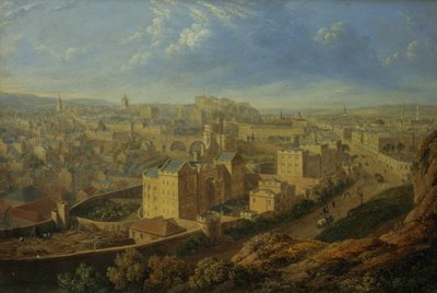 Édimbourg depuis Calton Hill - Robert Batty