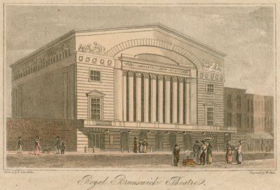 Théâtre Royal Brunswick, Londres - Robert Blemell Schnebbelie