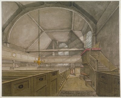Intérieur de la chapelle de l