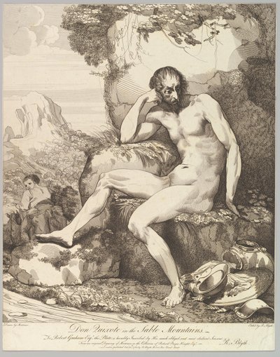 Don Quichotte dans les montagnes de Sable, 20 octobre 1782 - Robert Blyth