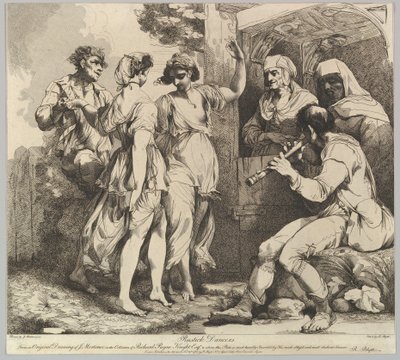 Danseurs rustiques, 9 novembre 1780 - Robert Blyth