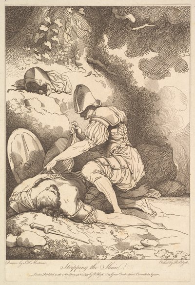 Dépouillant les morts, 15 novembre 1779 - Robert Blyth