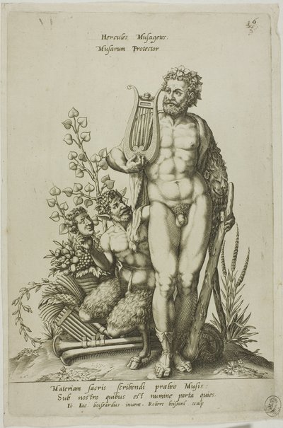 Hercule, planche 16 du Parnasse Biceps - Robert Boissard