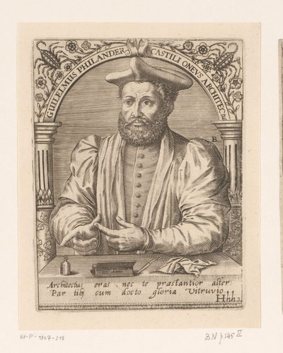 Portrait de Guillaume Philandrier - Robert Boissard