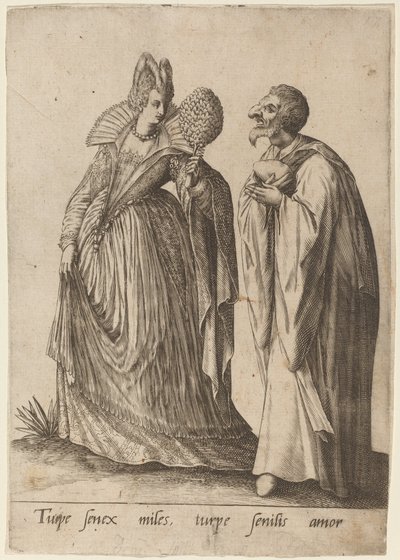 Turpe senex miles..., 1570-1650 - Robert Boissard