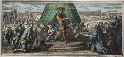 La construction des Invalides en 1670 - Allégorie de la fondation de l