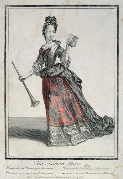 Clio, muse de la poésie épique et de l