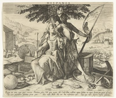 Espagne (Allegorieën van Europese landen) - Robert Bossart