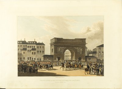 Grande entrée des souverains alliés à Paris - Robert Bowyer