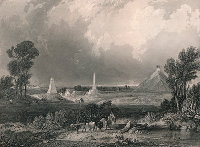 Plaines de Waterloo, milieu du 19e siècle - Robert Brandard