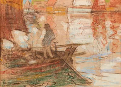 Le passeur de Concarneau 1894 - Robert Brough