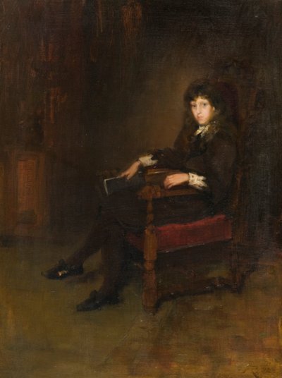 Portrait de Mary Dallas-Ross - Robert Brough