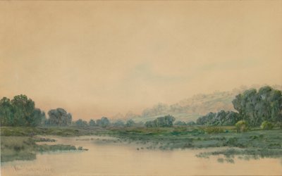 Fumée de la ville, fin 19e-début 20e siècle - Robert Burns Wilson