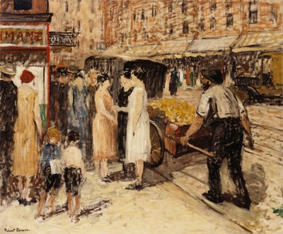 Lower East Side, c.1930 - Robert C. Spencer