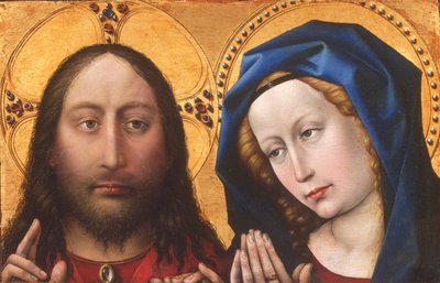 Christ et la Vierge - Robert Campin