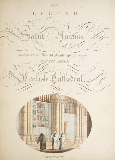 Les antiquités de la cathédrale Sainte-Marie de Carlisle, dessinées par Robert Carlile, 1795 - Robert Carlile