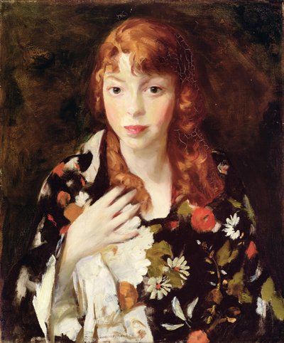 Edna Smith en habit japonais, c.1915 - Robert Cozad Henri