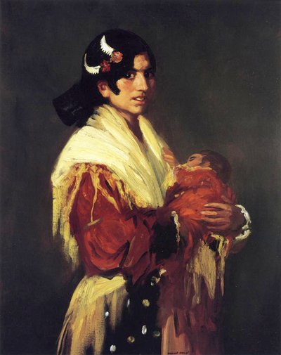 Gitane et son Bébé, 1906 - Robert Cozad Henri