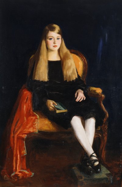 Portrait de Marcia Anne M. Tucker, 1926 - Robert Cozad Henri