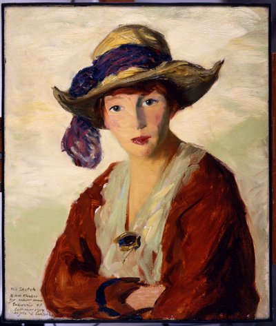 Portrait de Mme Robert Henri, 1914 - Robert Cozad Henri