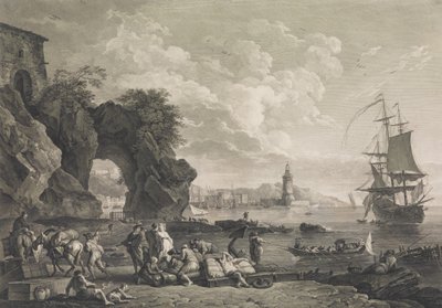 Vue de Pausilype près de Naples, 1785 - Robert Daudet