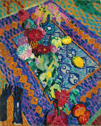 Nature morte aux gants, 1906-1907 - Robert Delaunay