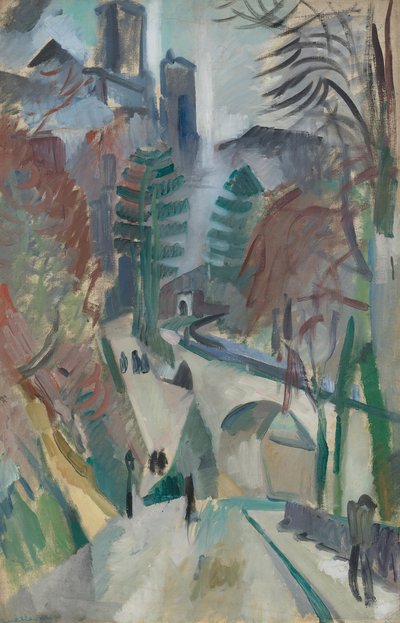 Paysage de Laon - Robert Delaunay