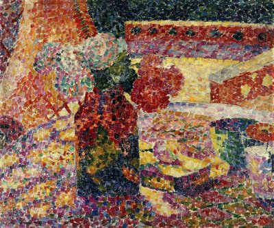 Nature morte avec vase de fleurs, c.1907 - Robert Delaunay