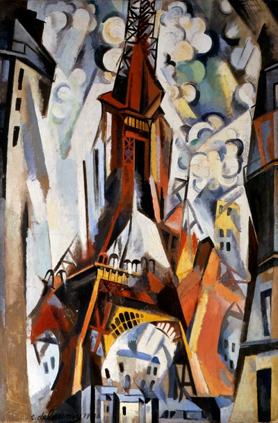 La Tour Eiffel, 1910-1911 - Robert Delaunay