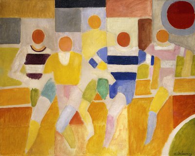 Les coureurs - Robert Delaunay
