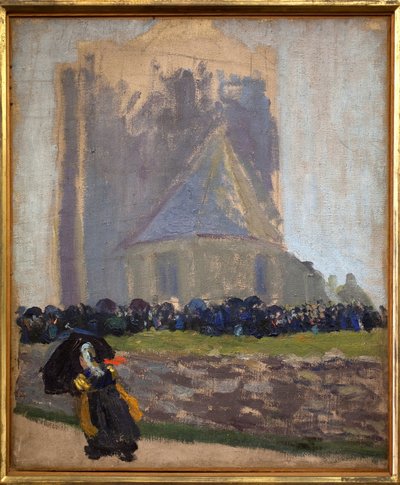 La tour carrée à Saint Guénolé - Robert Delaunay