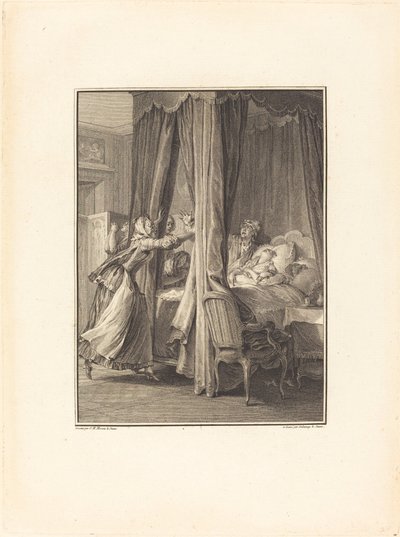 Mort de Julie - Robert Delaunay after Jean Michel Moreau