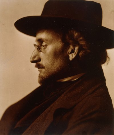 Portrait de Frederick Holland Day de profil, c.1900-1910 - Robert Demachy