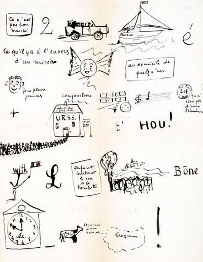 Rébus : Hou!, vers 1920-1945 - Robert Desnos