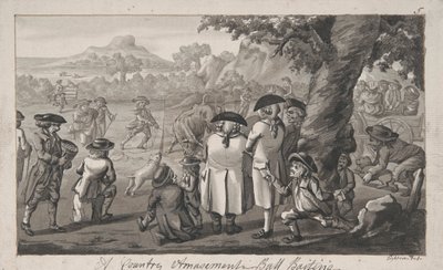 Un amusement de campagne - Combat de taureaux - Robert Dighton