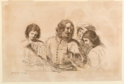 Un concert vocal - Robert Dighton