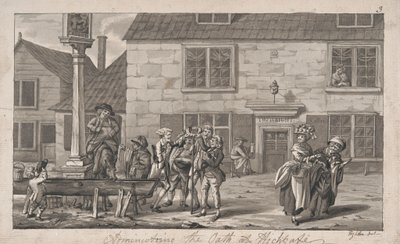 Administration du serment à Highgate - Robert Dighton
