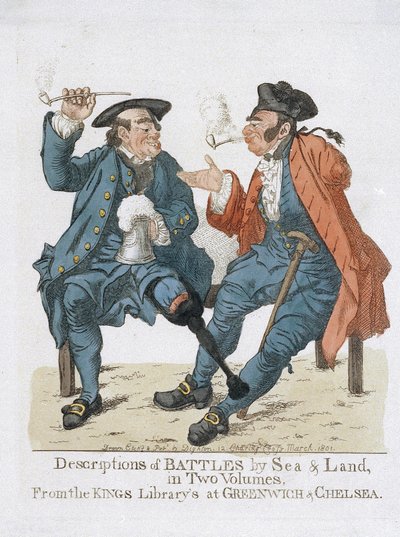 Description des batailles sur terre et en mer, en deux volumes, par la Bibliothèque royale de Greenwich et Chelsea - Robert Dighton