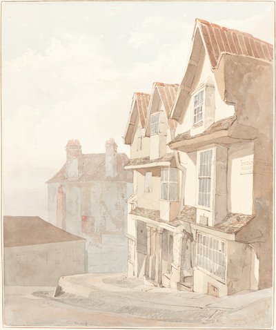 Vue de Church Lane, Bristol - Robert Dixon