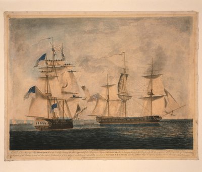 Le HMS Shannon capture l