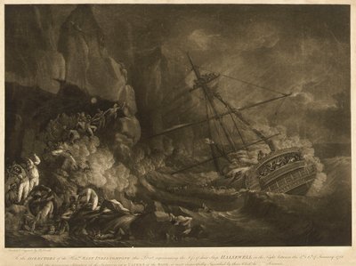 La perte du navire de la Compagnie des Indes Orientales 