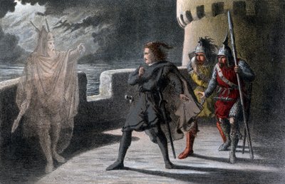 Une scène de Macbeth, 17e siècle - Robert Dudley