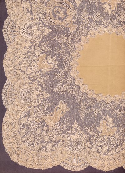 Mouchoir en dentelle de Bruxelles, 1863 - Robert Dudley