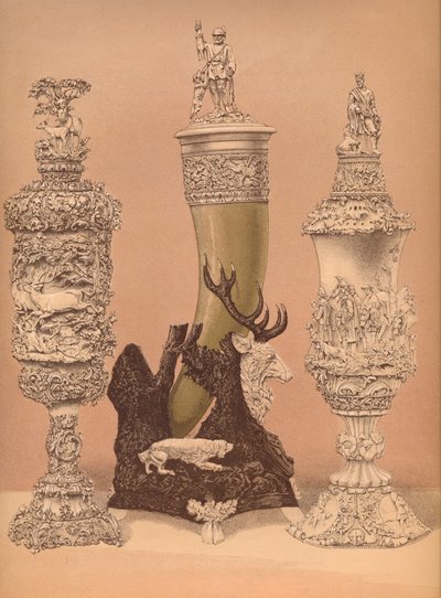 Sculptures en ivoire, 1893 - Robert Dudley