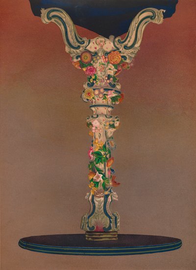Table de porcelaine de Dresde - Robert Dudley
