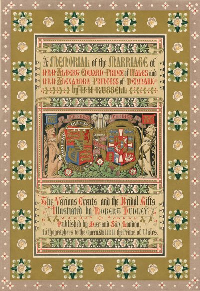 Page de titre (chromolitho) - Robert Dudley